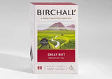 Birchall Great Rift Breakfast Tea box with scenic design on a white background