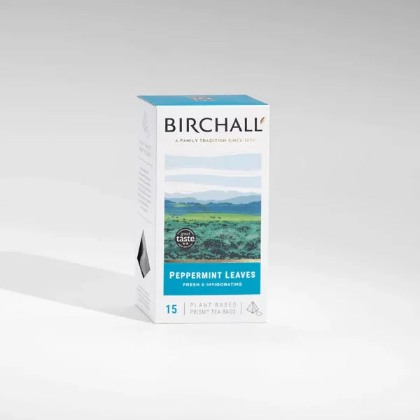 Birchall, Peppermint, 15 prism bags (Case of 6)