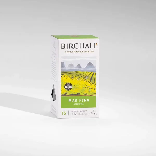 Birchall Green Tea, 15 prism bags (Case of 6)